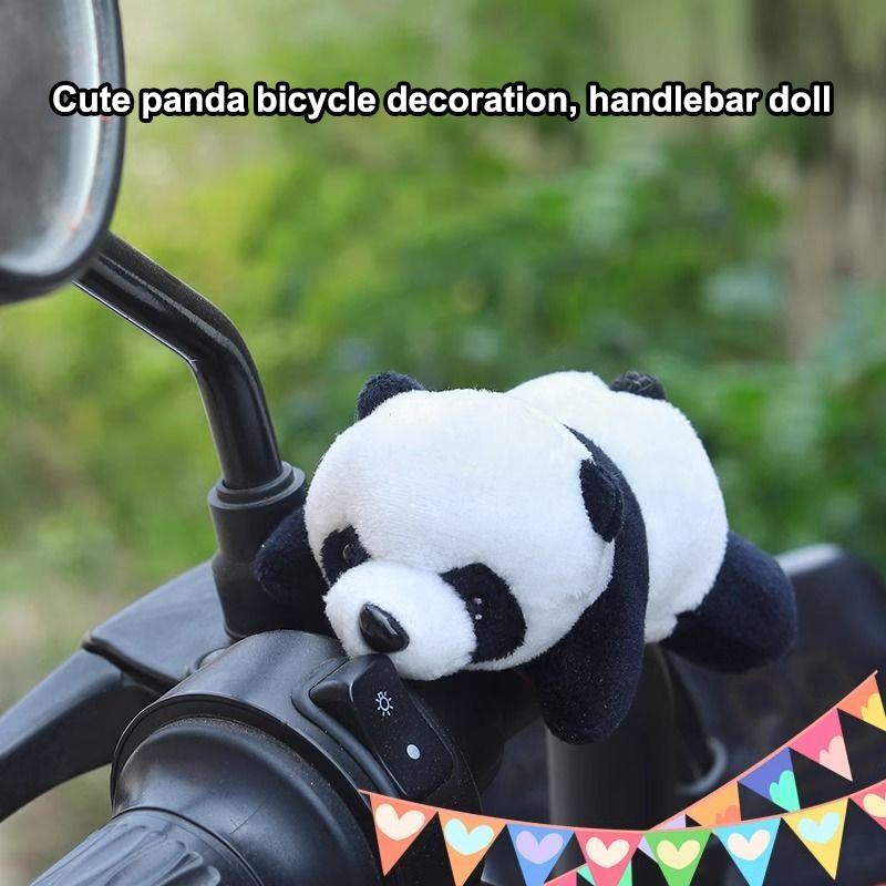 Mountain Biking Cartoon - Pendentif Panda Cartoon pour Vélo –