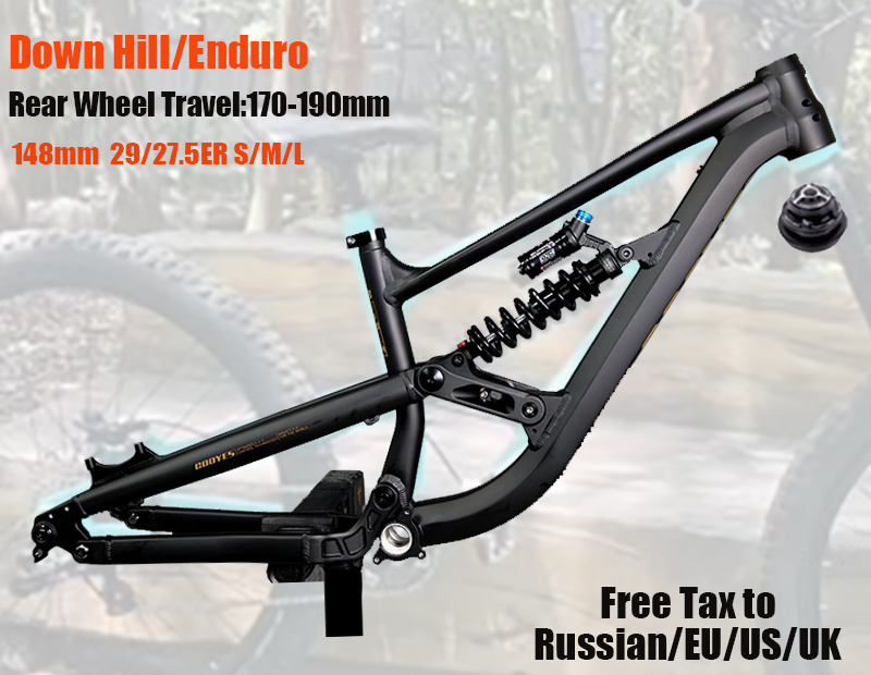 Mountain Biking In The Uk - Vélo VTT Enduro Tout Suspendu en
