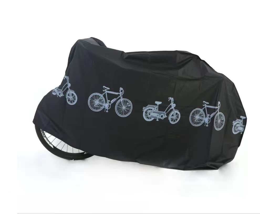 Mountain Biking In The Rain - Housse de vélo imperméable, protection UV