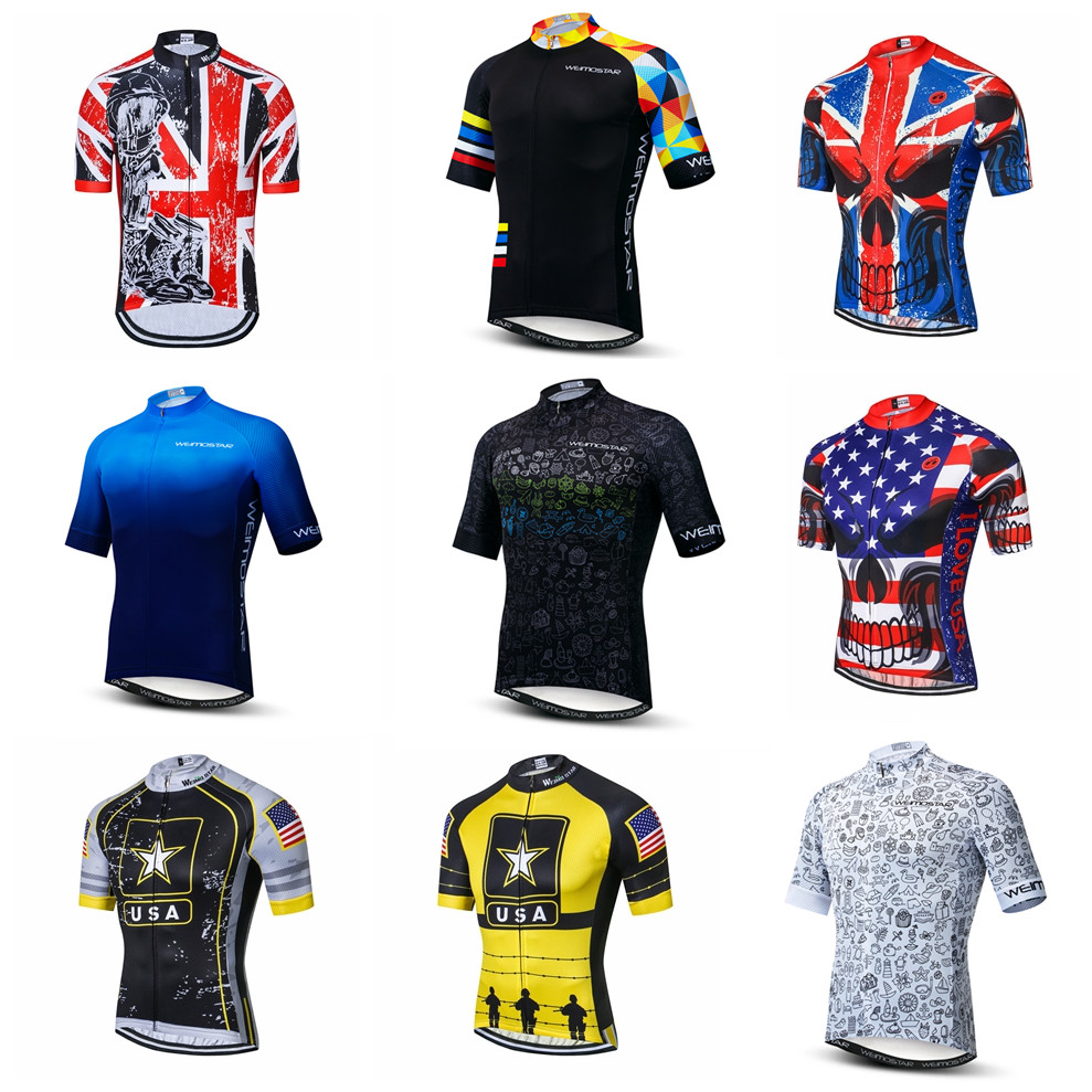 Mountain Biking In The Uk - Maillot de cyclisme à manches courtes