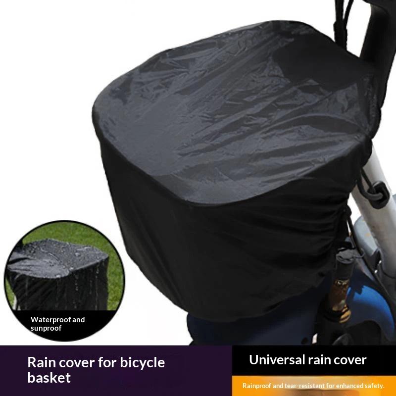 Mountain Biking In The Rain - Housse de protection imperméable pour panier