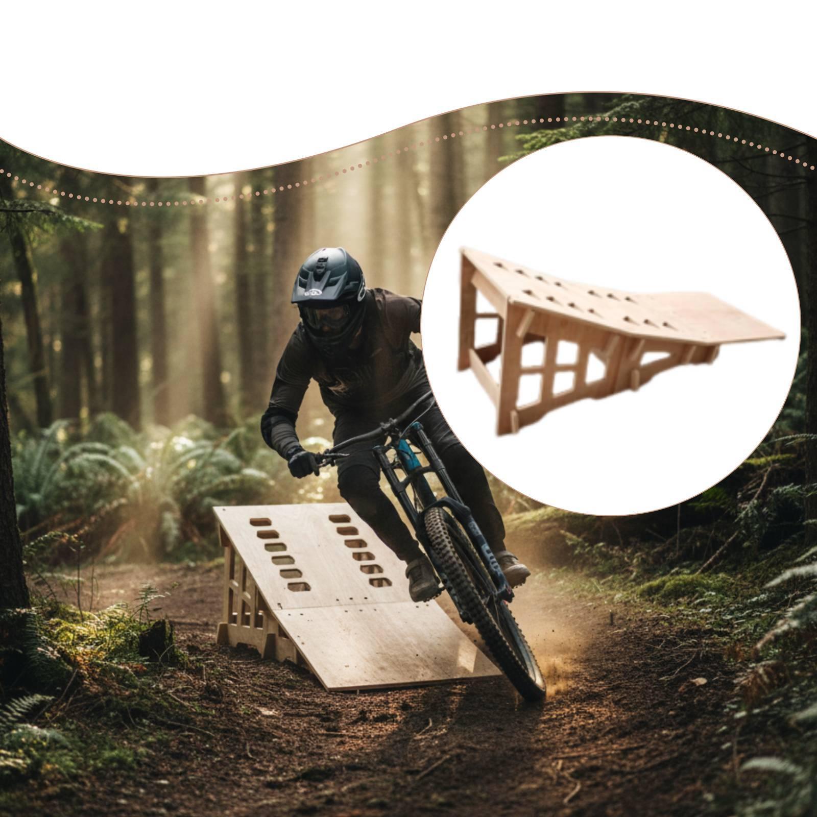 Mountain Biking Jumps - Rampe de saut pour VTT, légère,