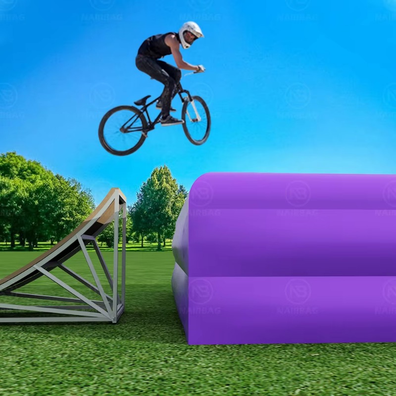 Mountain Biking Jumps - Airbag de sport pour VTT, airbag