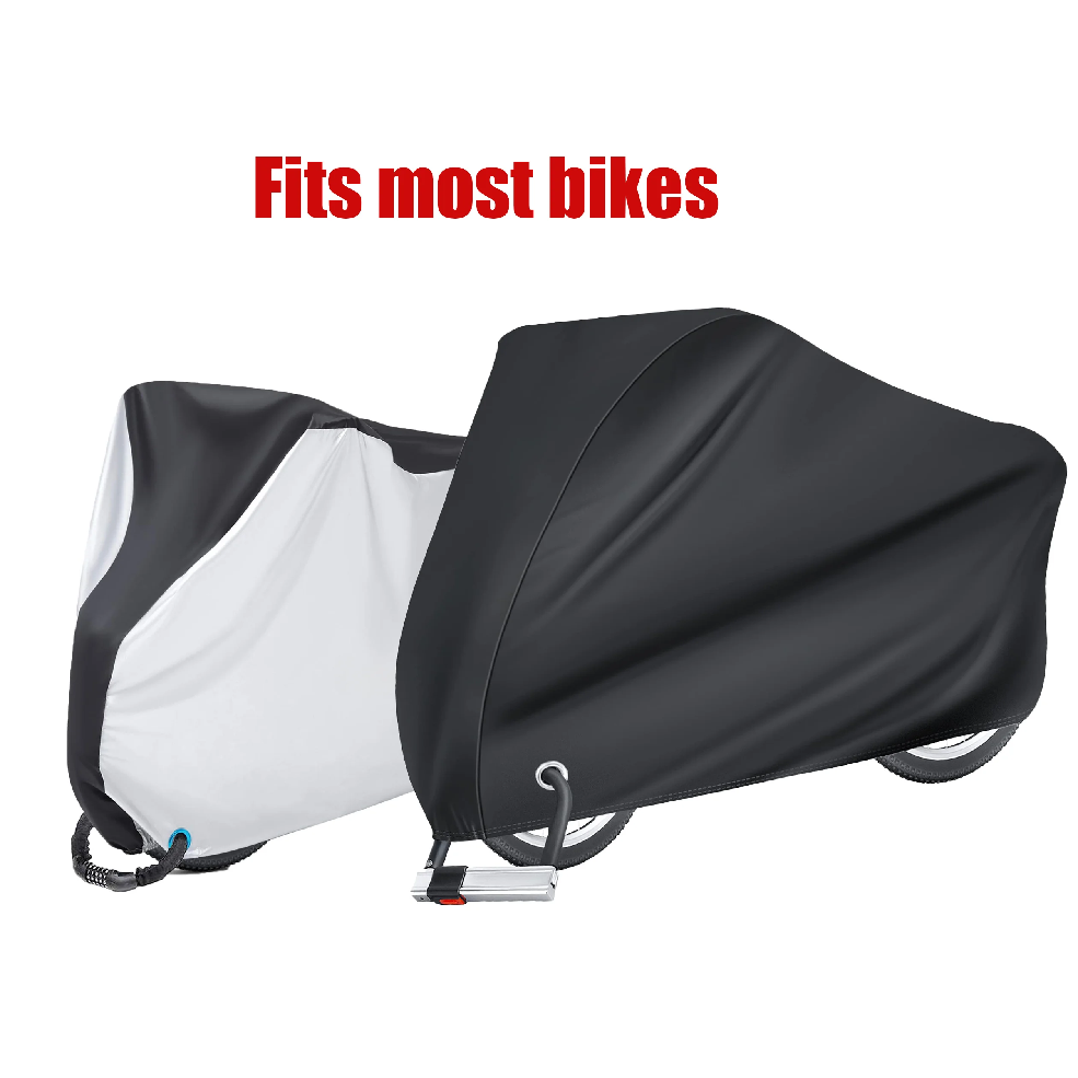 Mountain Biking In The Rain - Housse de vélo imperméable pour extérieur,