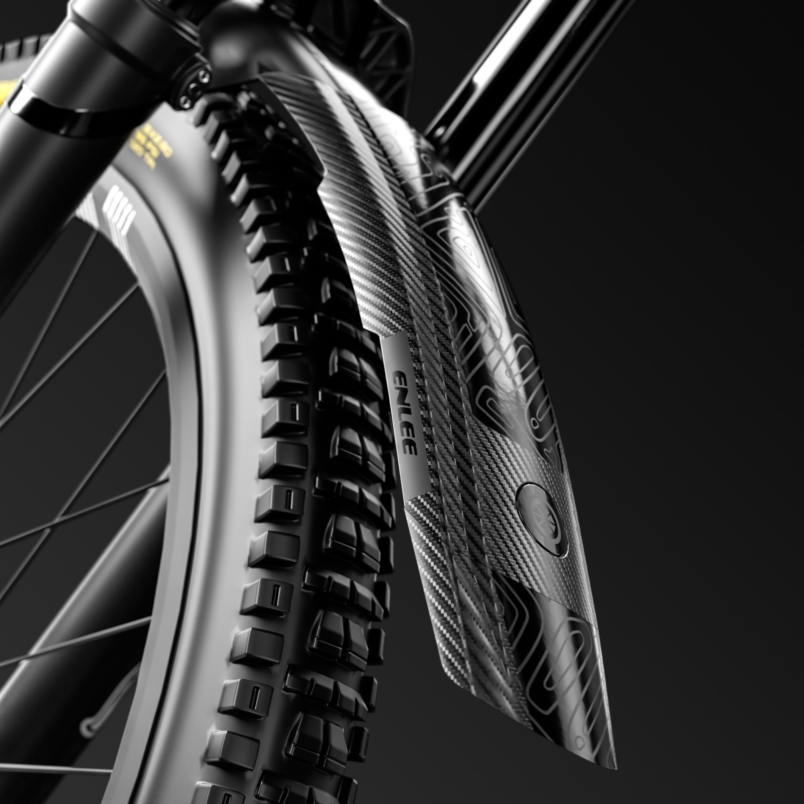 Garde-boue de VTT ENLEE, vélos - Mountain Biking In The Rain avis et prix