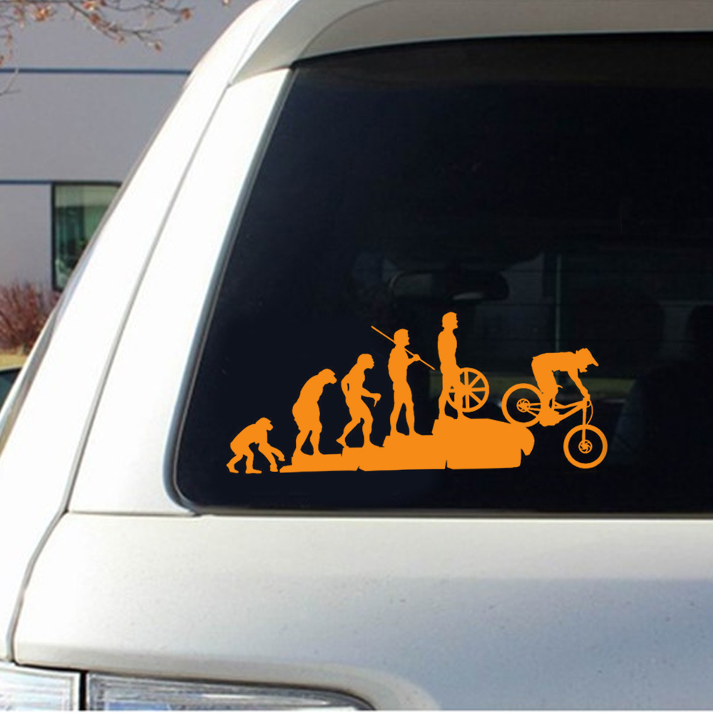 Autocollants personnalisés en  - Mountain Biking Cartoon avis et prix