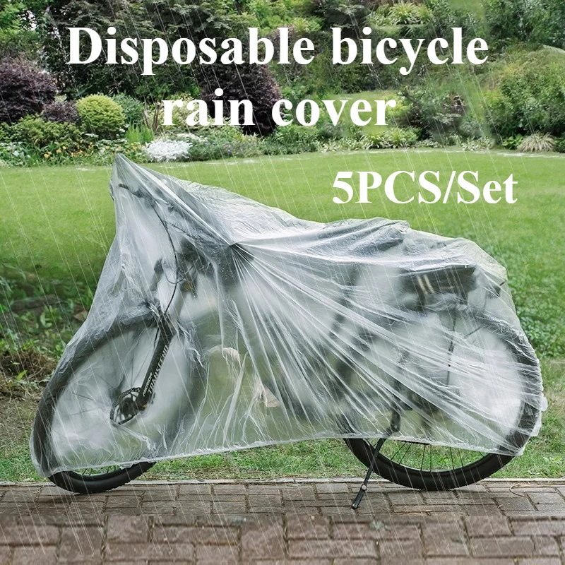 5 pièces/ensemble jetable Tran - Mountain Biking In The Rain avis et prix