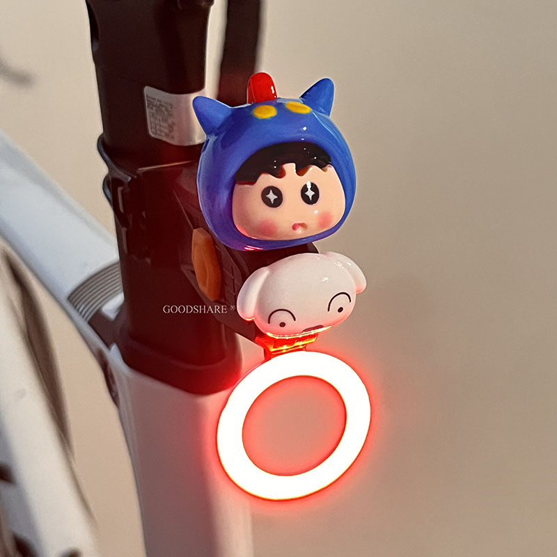 Feu arrière de vélo Kawaii Shi - Mountain Biking Cartoon avis et prix