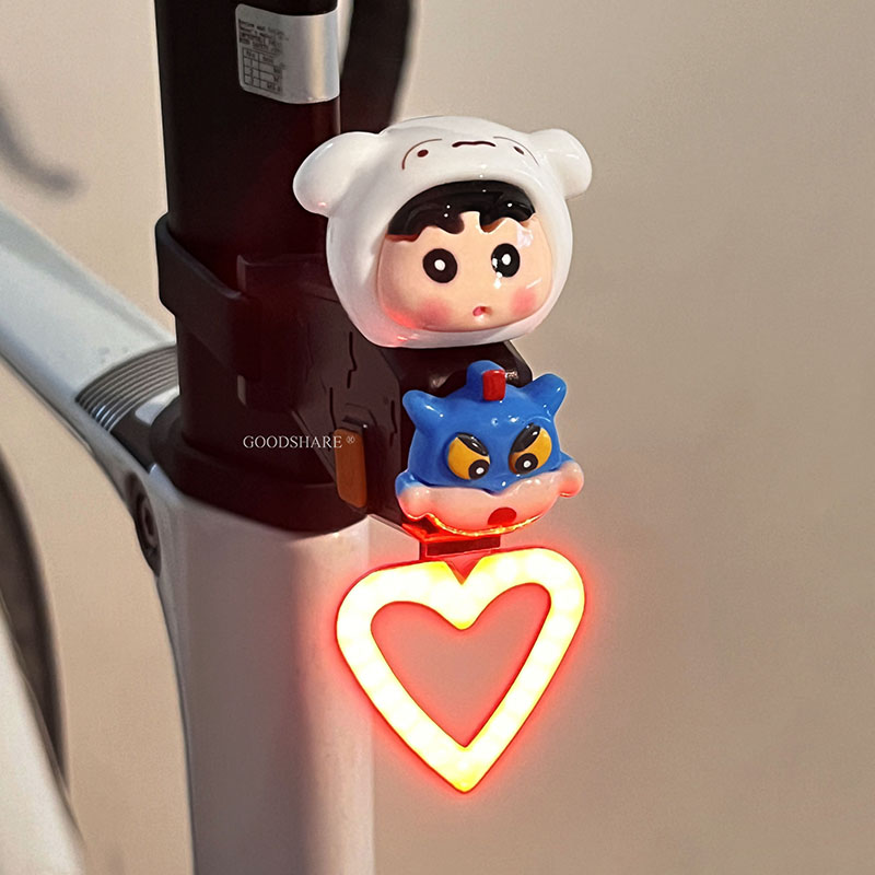 Feu arrière de vélo Kawaii Shi - Mountain Biking Cartoon avis et prix