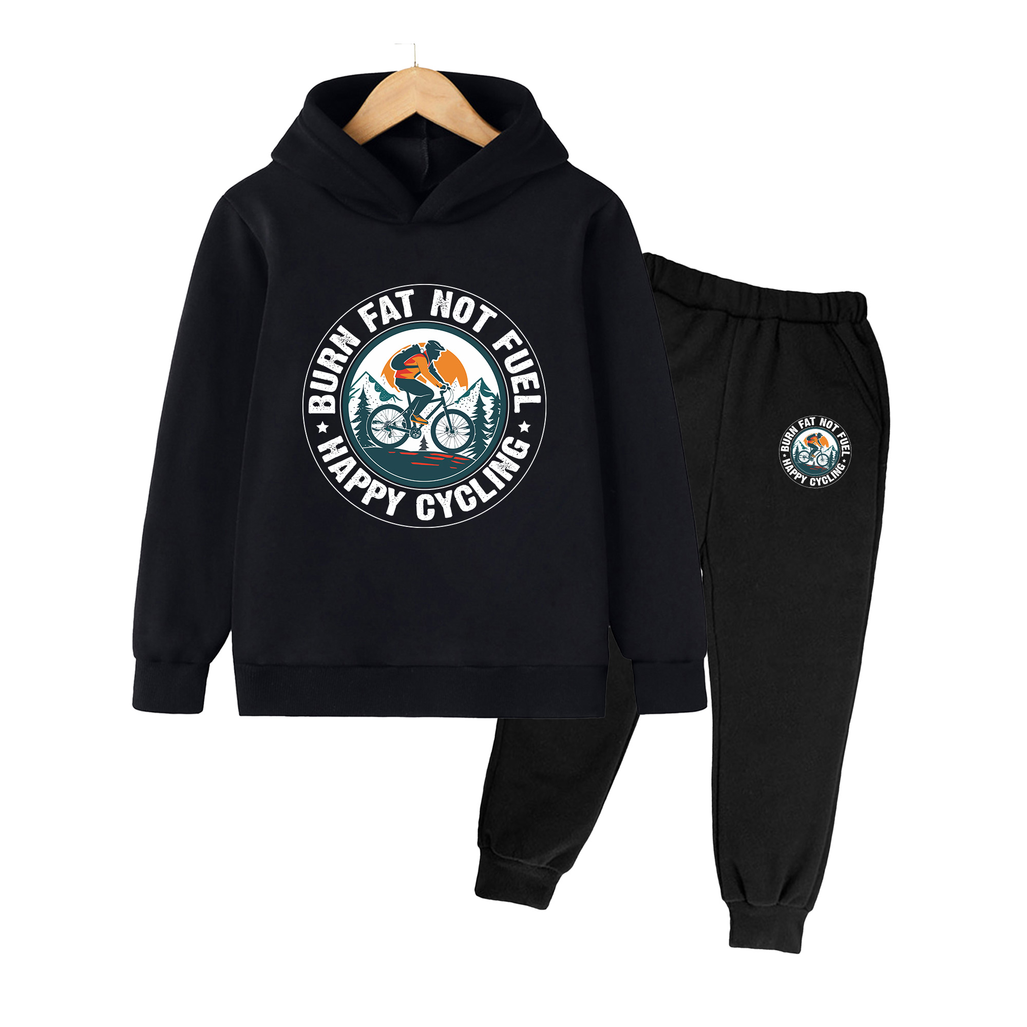 Ensemble sweat à capuche et pa - Mountain Biking Cartoon avis et prix