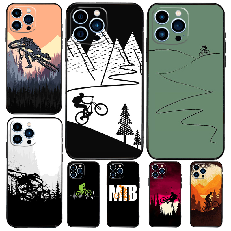 Étui de vélo de montagne VTT p - Mountain Biking Cartoon avis et prix