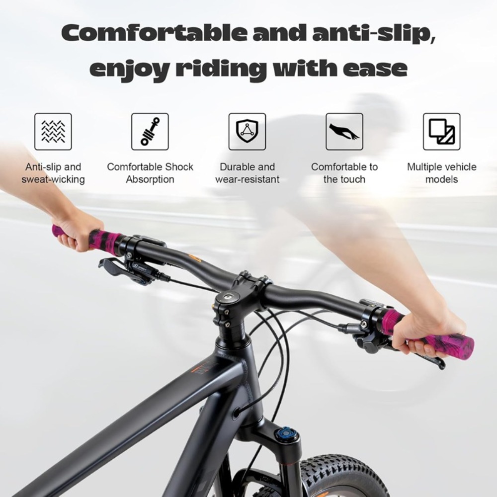Poignées de guidon de vélo de  - Mountain Biking Jumps avis et prix