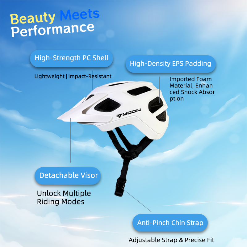 Casque vélo MOON Anti-Odeur Pr - Mountain Biking Youth avis et prix